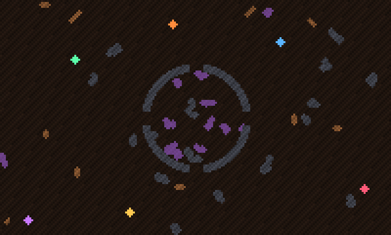 Heartwood map: a walled core full of nutrients
